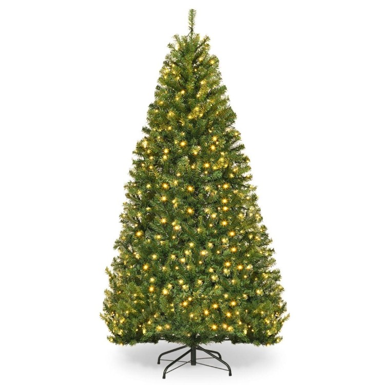 Sztuczna choinka z 11 trybami LED 180 cm
