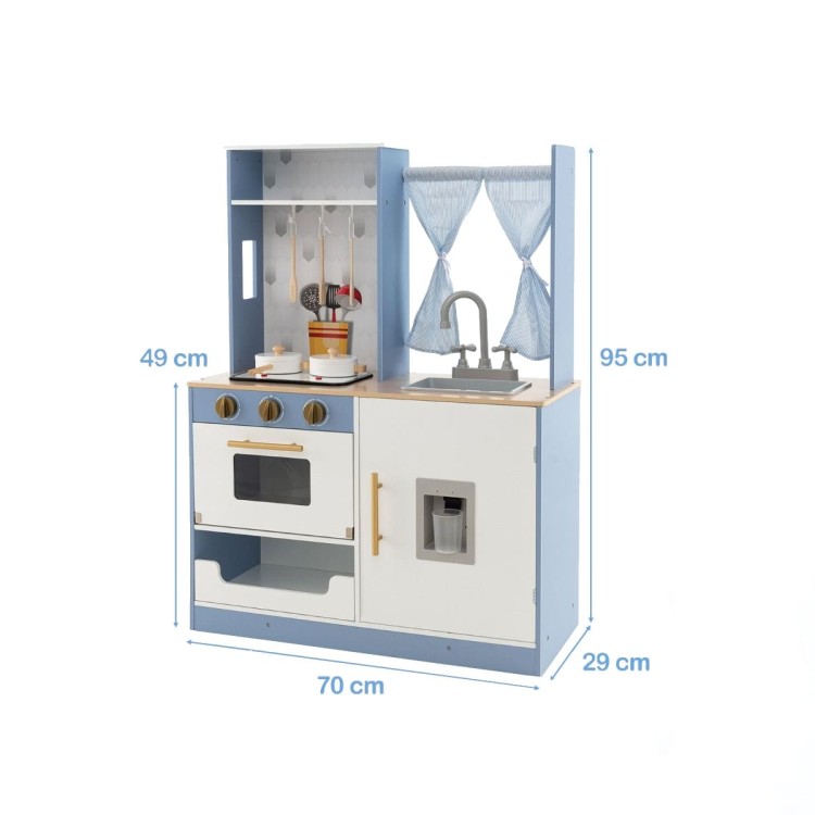 Drewniana kuchnia zabawkowa dziecięca