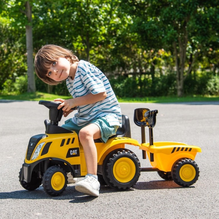 Traktor samojezdny dla dzieci z przyczepką