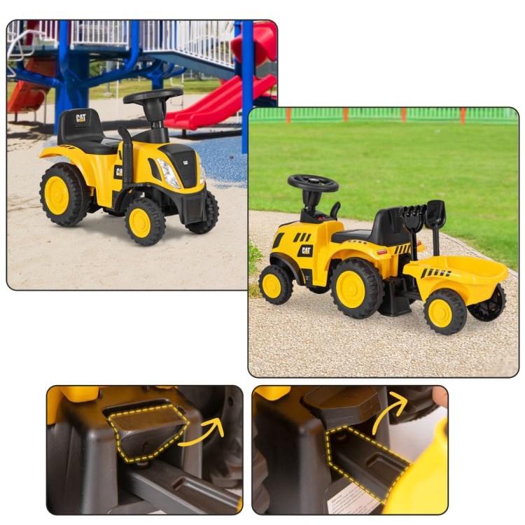 Traktor samojezdny dla dzieci z przyczepką