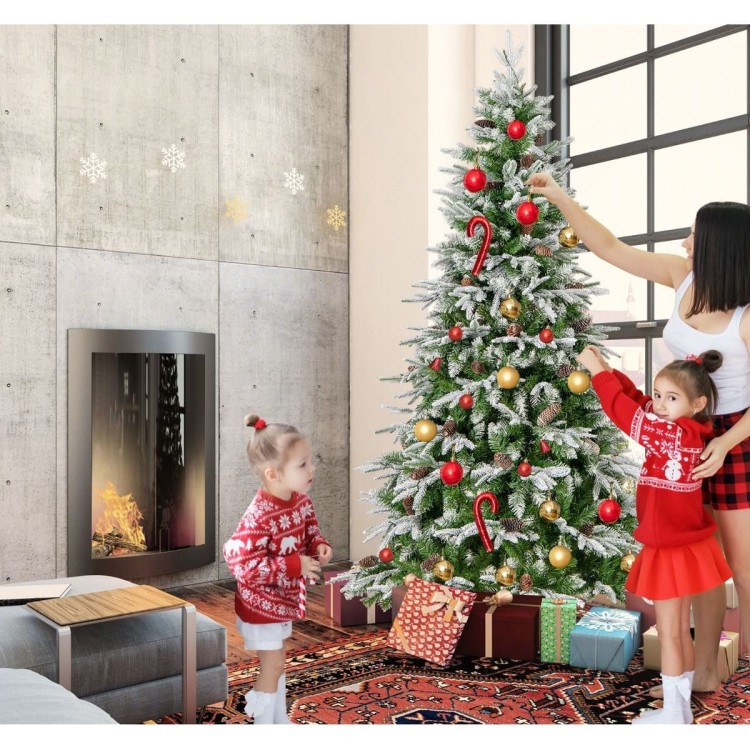 Sztuczna choinka świąteczna LED 190 cm