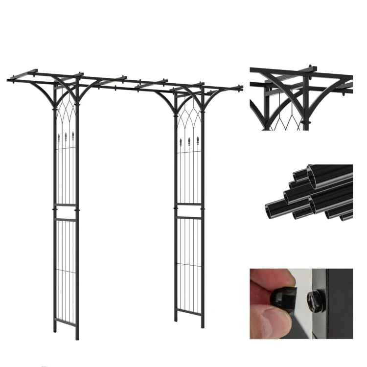 Dekoracyjna pergola ogrodowa