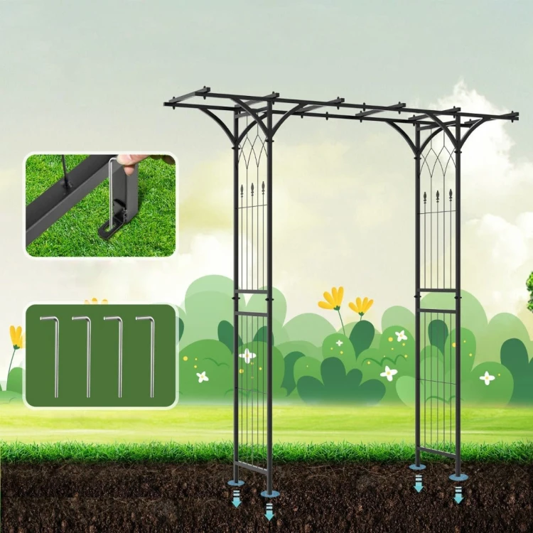 Dekoracyjna pergola ogrodowa