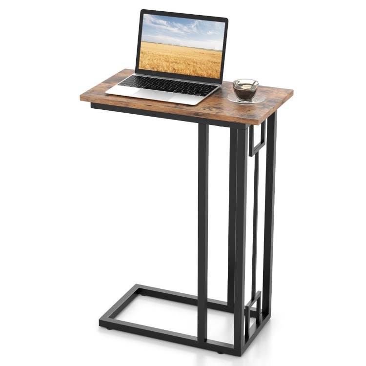 Industrialny stolik pod laptopa