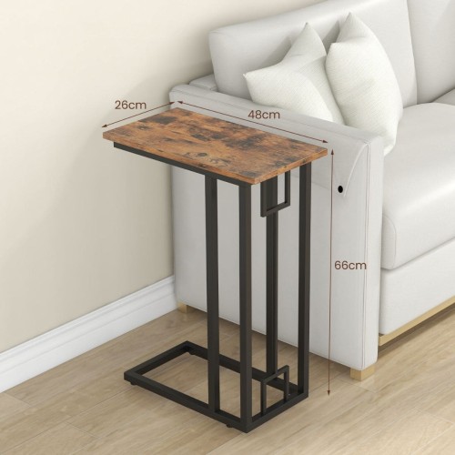 Industrialny stolik pod laptopa