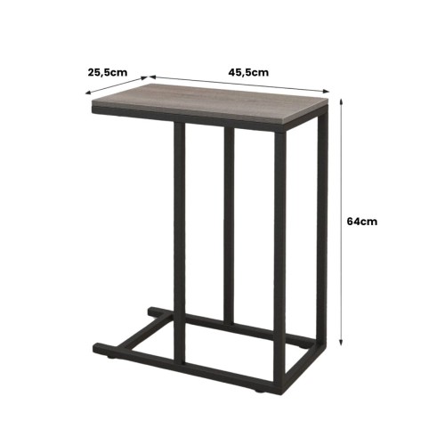 Industrialny stolik pod laptopa nadstawka