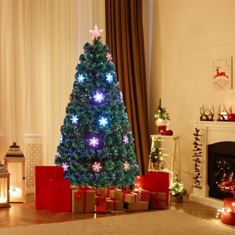Sztuczna choinka z lampkami LED 150cm