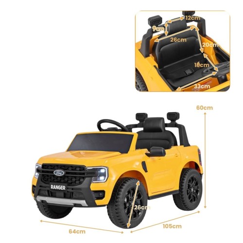 Licencjonowany Ford Ranger pojazd elektryczny dla dzieci