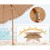 Parasol ogrodowy plażowy w stylu hawajskim