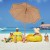 Parasol ogrodowy plażowy w stylu hawajskim