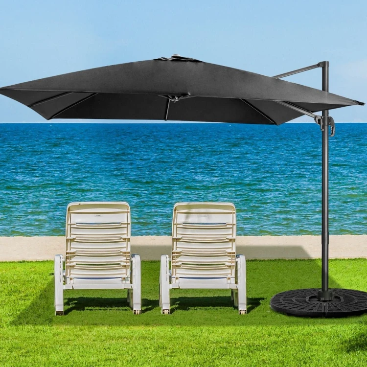 Parasol ogrodowy zewnętrzny 300 x 300 x 273 cm