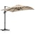 Parasol ogrodowy obrotowy 360°