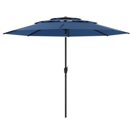Parasol ogrodowy z systemem wentylacji
