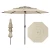 Parasol ogrodowy z systemem wentylacji