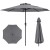Parasol tarasowy 260 cm szary