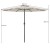 Parasol tarasowy 350 cm beżowy