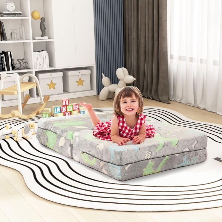 Modułowa sofa dla dzieci fluoroscencyjna