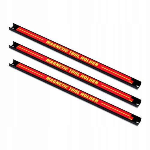 Listwa magnetyczna na narzędzia 46cm 3 szt.