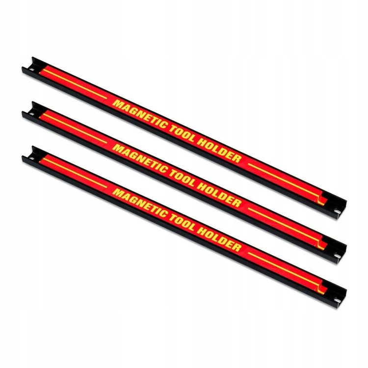 Listwa magnetyczna na narzędzia 46cm 3 szt.