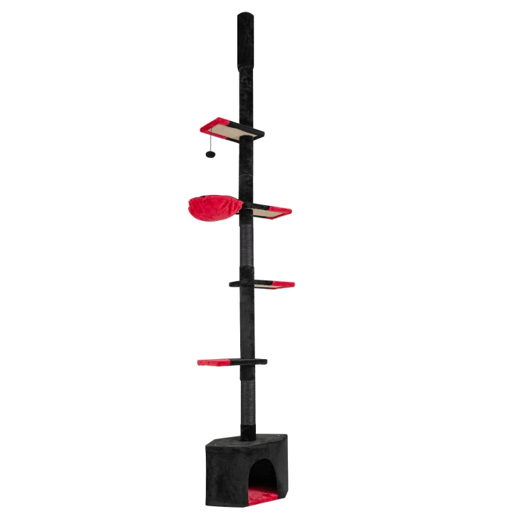 bodenbisdeckenkatzenbaum245300cmverstellbar5stckigerkratzbaummitkatzenhhleschwarz_1767151948726_image_8.jpg