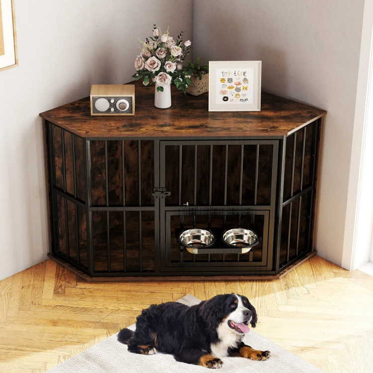 eckhundekfigplatzsparenderhundekfigmitverstellbaremfutterspender2edelstahlnpfenbraun_1754046304773_image_7.jpg