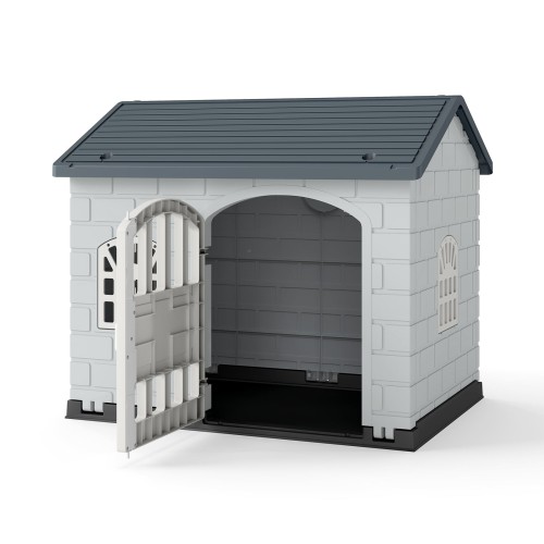 hundehttekunststoffwetterfesterhundehausmitabschliebarertr3fensternschrgdachfrkleinehundekatzengrau_1757557530064_image_6.jpg
