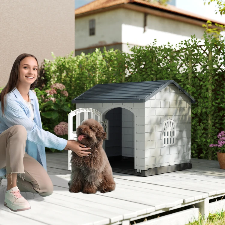 hundehttekunststoffwetterfesterhundehausmitabschliebarertr3fensternschrgdachfrkleinehundekatzengrau_1757557533269_image_7.jpg