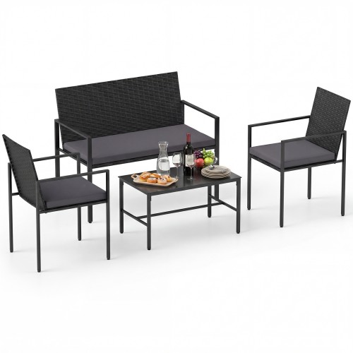 4teiligesgartenmbelsetoutdoorrattansthleloveseatmitgehrtetemglascouchtischgrau_1773888900682_image_9.jpg