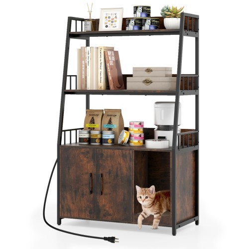 costwaykatzenschrankmitbcherregalladestation3ebenenkratzmatteeingangkatzenkloschrankfrkatzentoilettekatzenhausfrkatzenhundehaustierkatzenmbelindoor80x40x132cmbraun_1752029149471_image_1.jpg