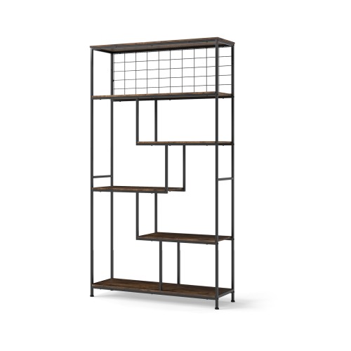 6stufigeshohesbcherregalfreistehenderpflanzenstndermitmetallnetzgeometrischesstandregalrustikalesbraun_1756710313639_image_6.jpg