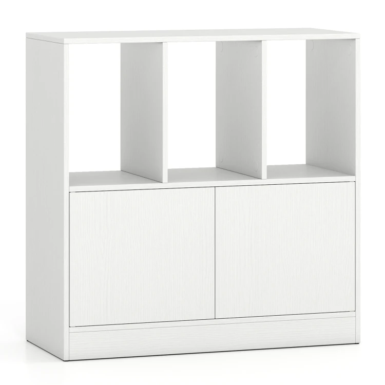 3stckigesbcherregalmit2trenwrfelregalmitoffenenfchernbcherschrankwei_1766481626316_image_2.jpg