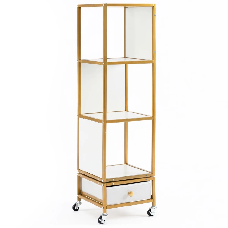 4stckigesstandregalaufrollenbcherregalmitholzplattestoffschubladebcherwagenwei_1773651653706_image_2.jpg