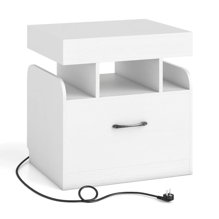 costwaynachttischmitladestationbeistelltischmitschubladenachtschrankmitoffenenfchernsofatischfrwohnzimmerschlafzimmer50x40x55cmwei_1752128769940_image_1.jpg