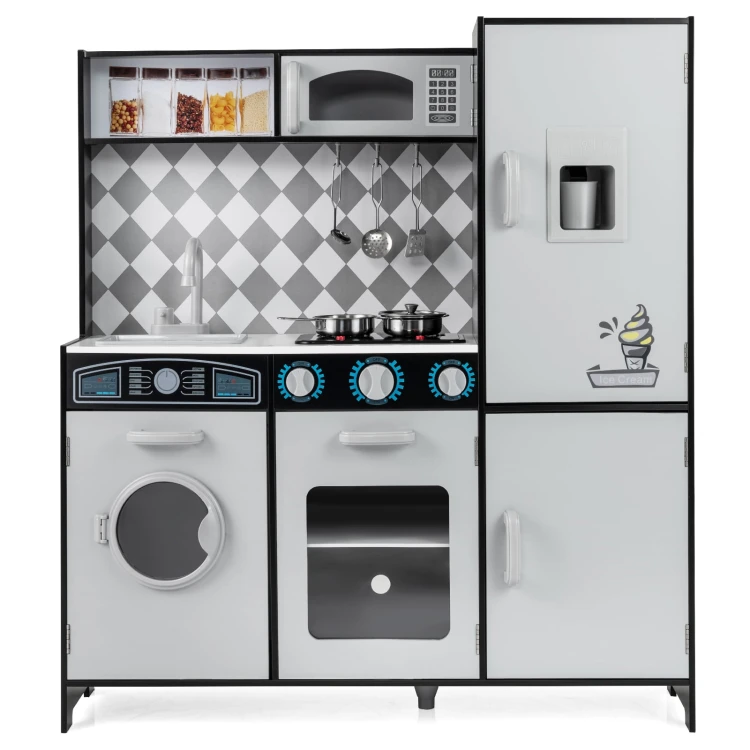 spielkcheausholzkchenspielsetmiteismaschinekochherdwaschmaschineofenmikrowellekchenutensiliengrau_1763106863239_image_7.jpg