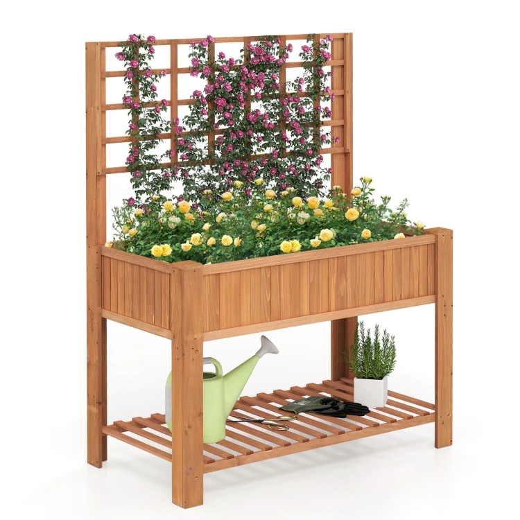 holzhochbeetmitspalierablageblumenbeetmitablauflcherngartenbeetpflanzkastenbraun_image_2.jpg