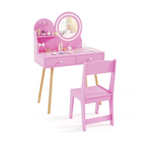 schminktischsetfrkindermitbeleuchtetemspiegelkosmetiktischundstuhlsetmitprinzessinnenmotivrosa_1768197161014_image_6.jpg