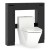 regalberdertoilettefreistehenderbadezimmerschrankmitverstellbarenregalentoilettenpapierhalterschwarz_1765158757961_image_1.jpg