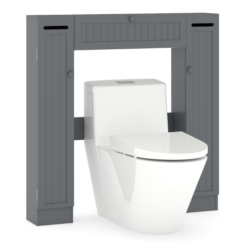 regalberdertoilettefreistehenderbadezimmerschrankmitverstellbarenregalentoilettenpapierhaltergrau_1765158959752_image_1.jpg