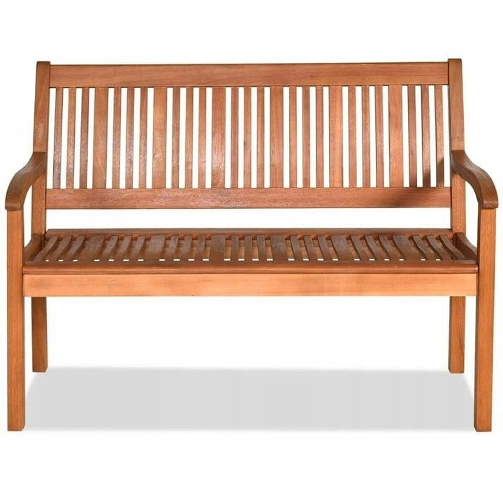 Ławka ogrodowa drewniana dwuosobowa 126cm
