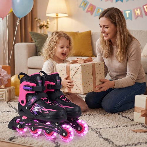 kinderinlineskates914jahren4fachverstellbarleuchtenderdersicherheitsausstattunginnenauenfranfngerrosa_1774317017738_image_1.jpg