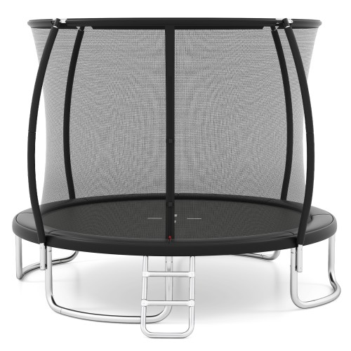 costwaytrampolinoutdoormitleitergartentrampolinrundmitsicherheitsnetzrandabdeckungmetallrahmenkindertrampolinkomplettsetfrkindererwachsene305cmschwarz_1752116940909_image_1.jpg