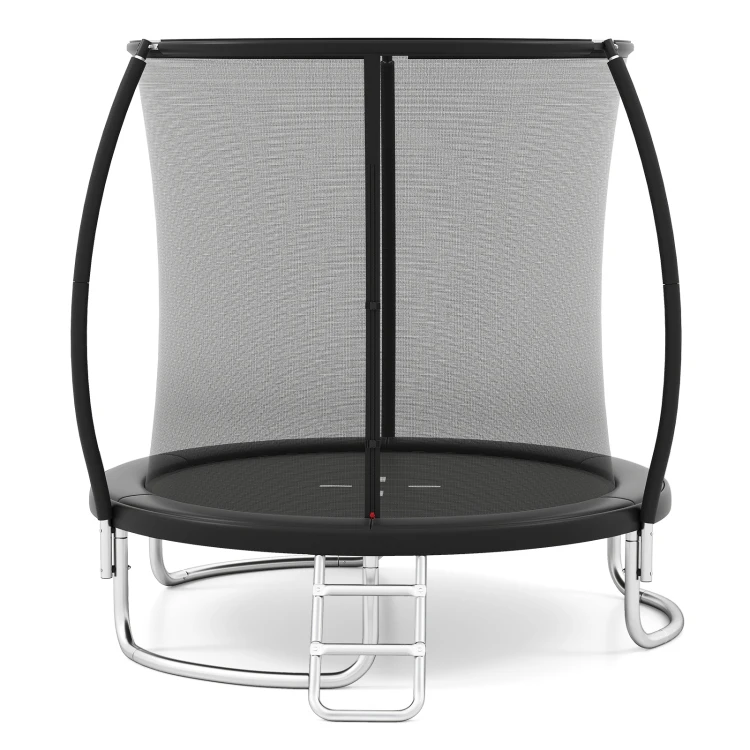 costwaytrampolinoutdoormitleitergartentrampolinrundmitsicherheitsnetzrandabdeckungmetallrahmenkindertrampolinkomplettsetfrkindererwachsene244cmschwarz_1752117954204_image_1.jpg