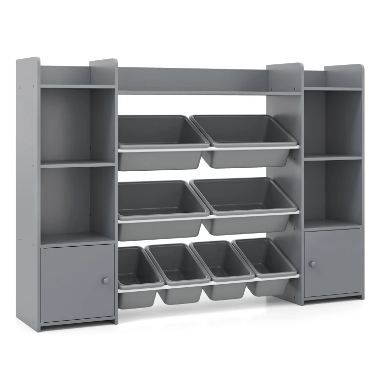 142cmgroerspielzeugschrank4stufigeskinderregalmit8herausnehmbarenbehlternbcherregalgrau_1762313762160_image_8.jpg