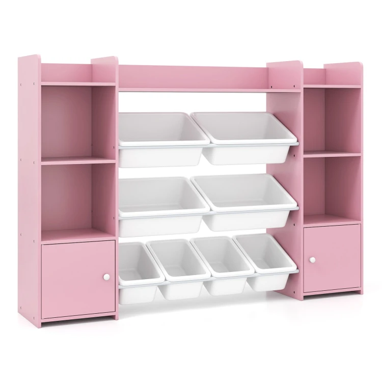 142cmgroerspielzeugschrank4stufigeskinderregalmit8herausnehmbarenbehlternbcherregalrosa_1762314076839_image_9.jpg