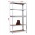 Metalowy regał magazynowy z 5 półkami 180 cm