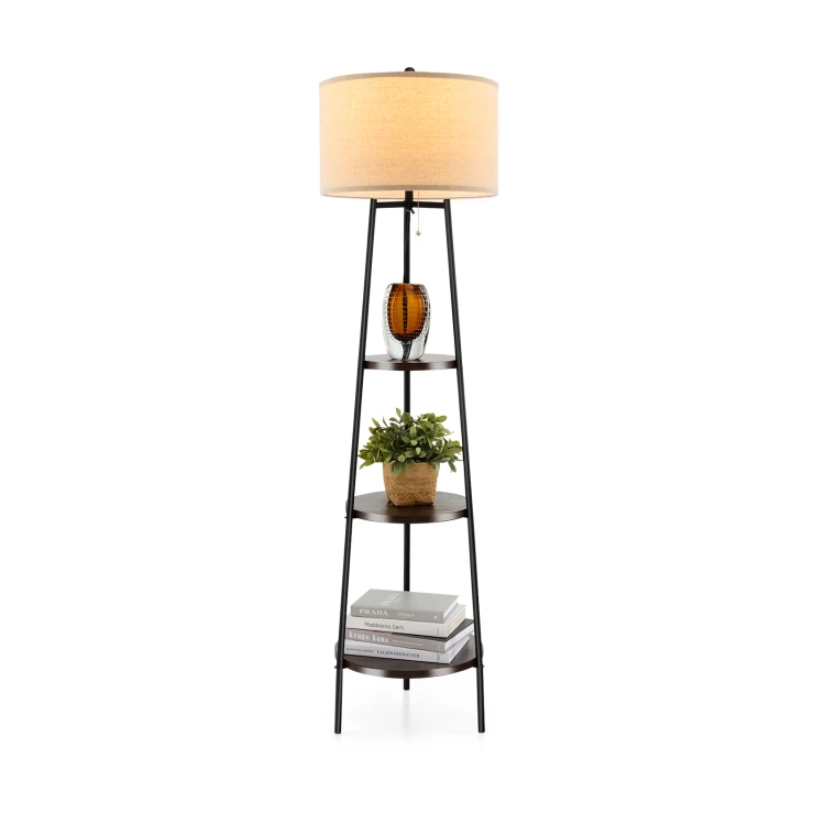 costwaystehlampe3holzregalebelastbarbis15kgstehleuchtemitleinenlampenschirmstandleuchtefrwohnzimmerschlafzimmerundbrostandlampe41x41x153cm_1751616078771_image_2.jpg