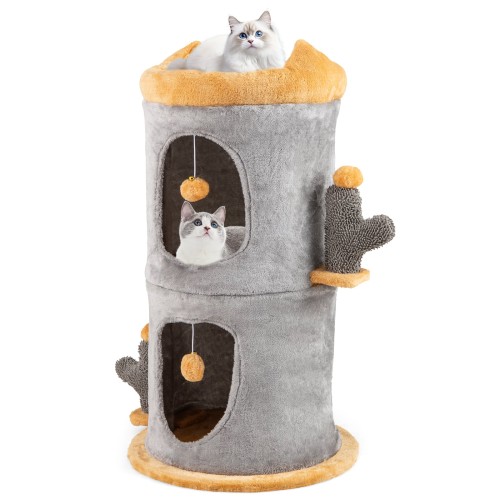 2stckigeskatzenhausniedlicherkleinerkatzenbaummit2gemtlichenkatzenhhlegrauorange_1756953702142_image_1.jpg