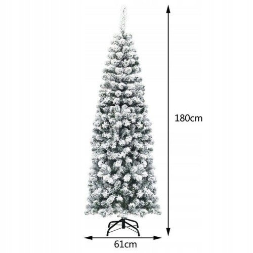 Sztuczna choinka z lampkami LED 180cm