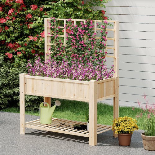 hochbeetmitspalierundablageblumenbeetmitablauflcherngartenbeetpflanzkastenholzblumenkasten116x59x150cmnatur_image_4_1.jpg