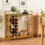 weinregalfr21flaschenfreistehenderflaschenregalmitglashalterundtischplatteweinstndermetall93x38x102cmgold_image_7.jpg